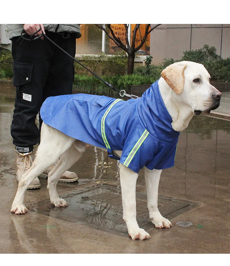 Waterproof Reflective Dog Raincoat