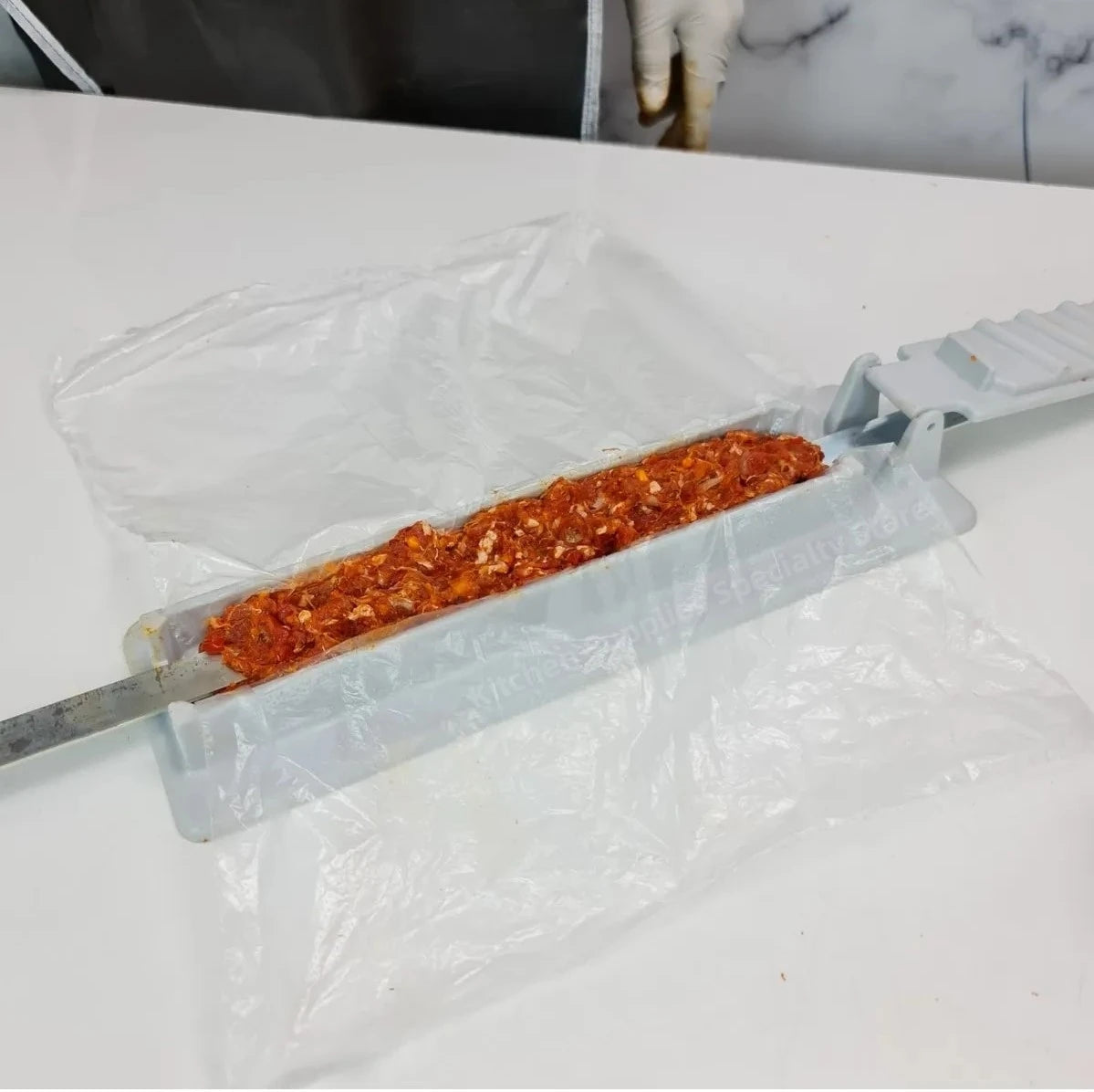 Single Row Kebab Skewer Maker Press
