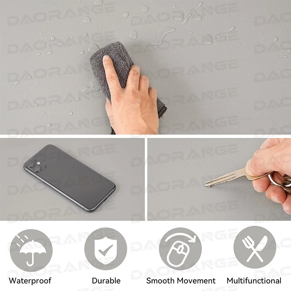 Waterproof Office Desk Protector & Mouse Pad