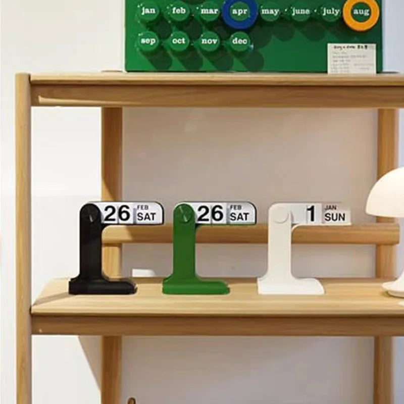 Nordic Design Desktop Calendar – Creative Home & Office Decor