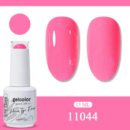 Arte Clavo Orange Gel Nail Polish