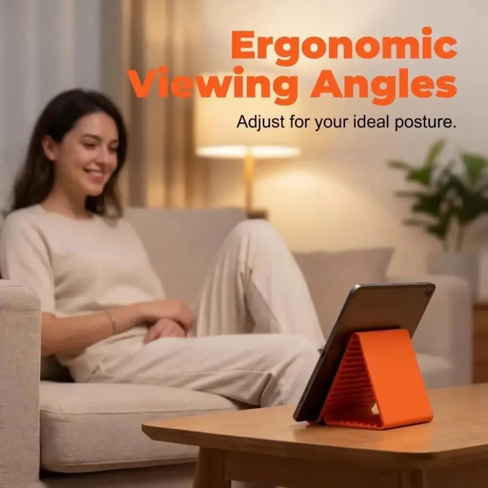 Flexible Foldable Silicone Device Stand