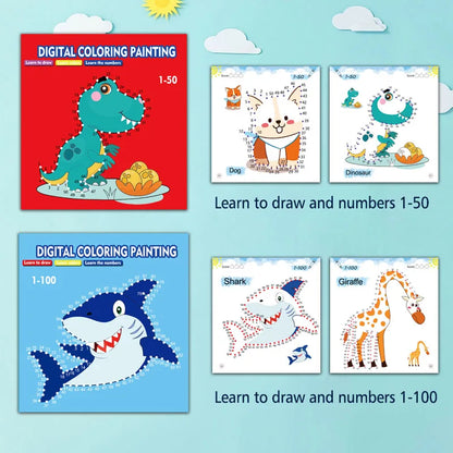 Children’s Line Drawing Learning Book