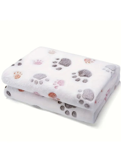 Soft Flannel Fleece Pet Blanket Mat