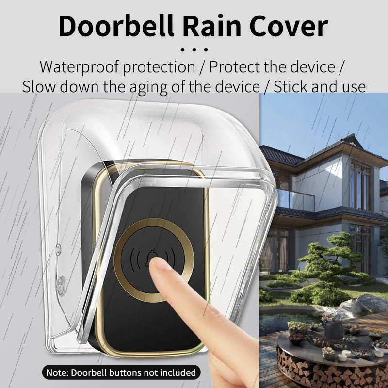 Waterproof Doorbell Button Cover