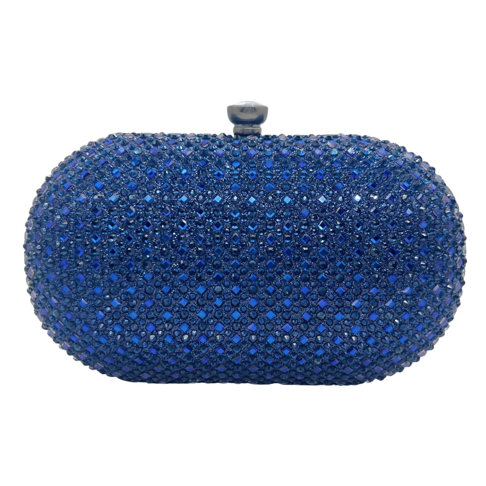 Luxury Rhinestone Evening Clutch Bag