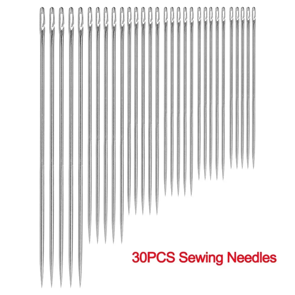 Self-Threading Sewing Needle Set