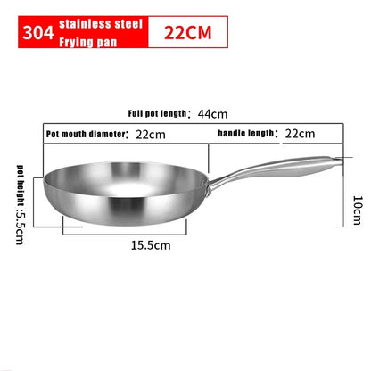 Stainless Steel Frying Pan