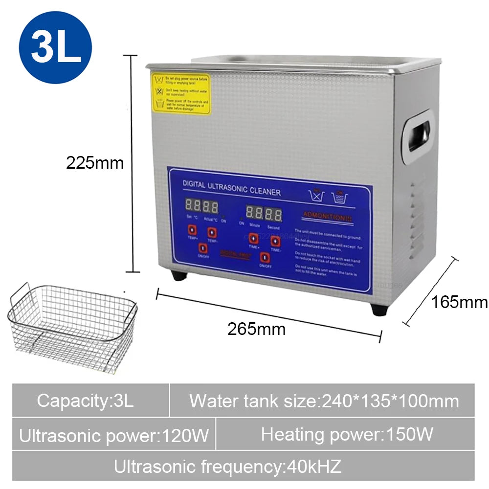 Ultrasonic Heated Cleaning Machine