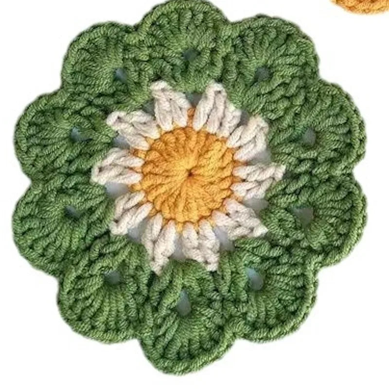 Handmade Crocheted Cotton Coaster