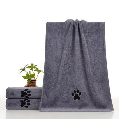 Pet Microfiber Bath Towel