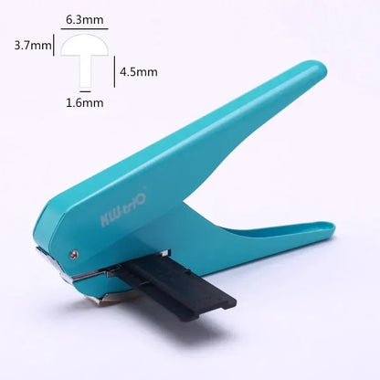 Fromthenon 4-Hole Mushroom Hole Punch for Discbound Notebooks
