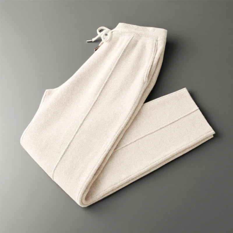 Men’s 100% Wool Cashmere Style Pants