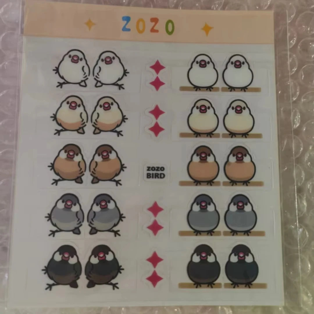 Cute Parrot Index Sticky Tabs