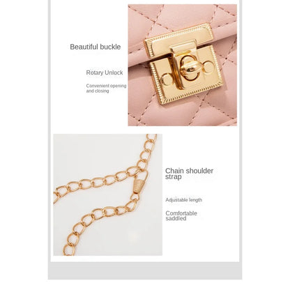Quilted Chain Crossbody Bag