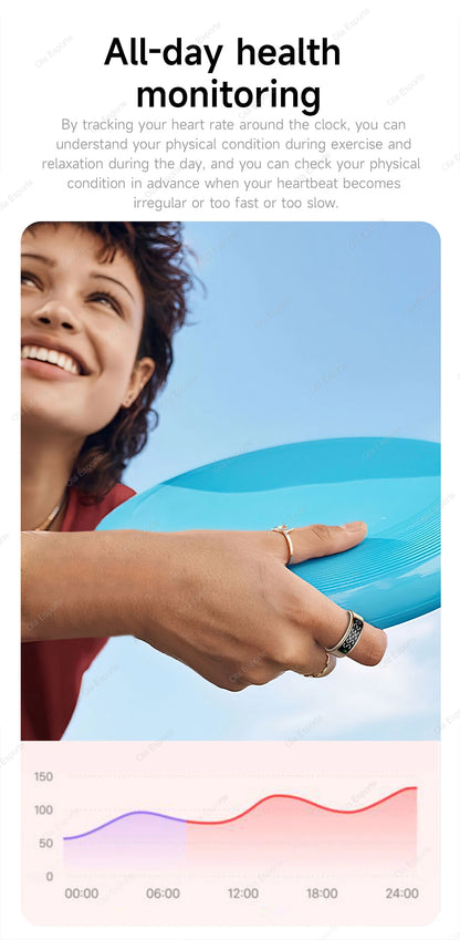 Smart Fitness Tracking Ring