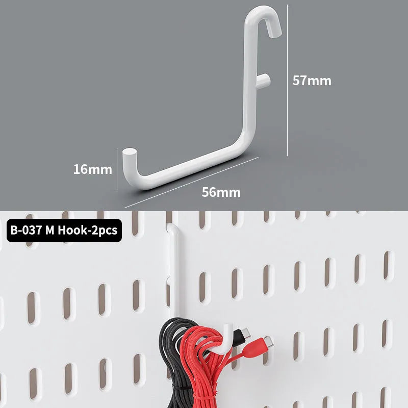 Adjustable Desktop Pegboard Organizer