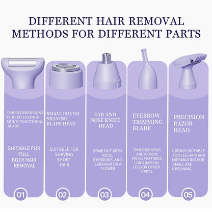 Women’s 5-in-1 Electric Hair Trimmer