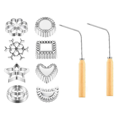 Rosette Iron Cookie Mold Set
