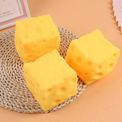 Giant Cheese Squeeze Toy