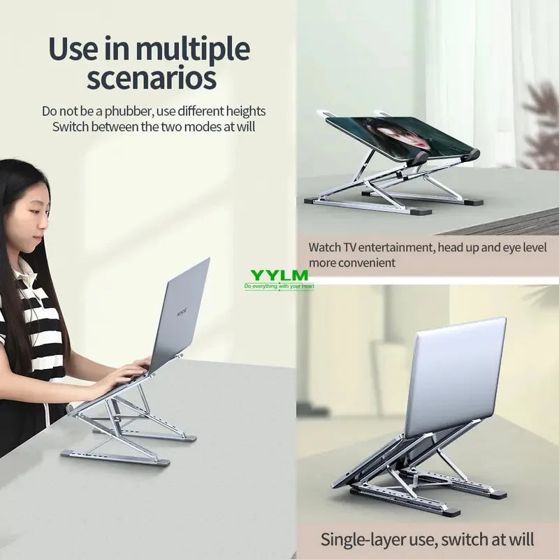 Adjustable Aluminum Alloy Laptop Stand