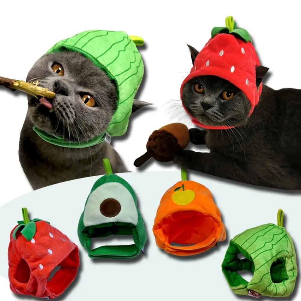 Cute Fruit Shape Pet Hat