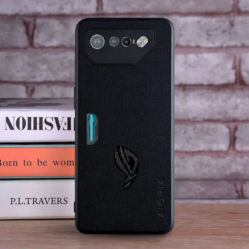 Textured Leather Phone Case for ASUS ROG Phone 6 & 7