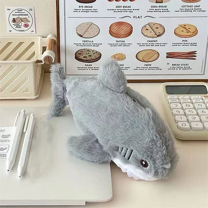 Plush Shark Pencil Case