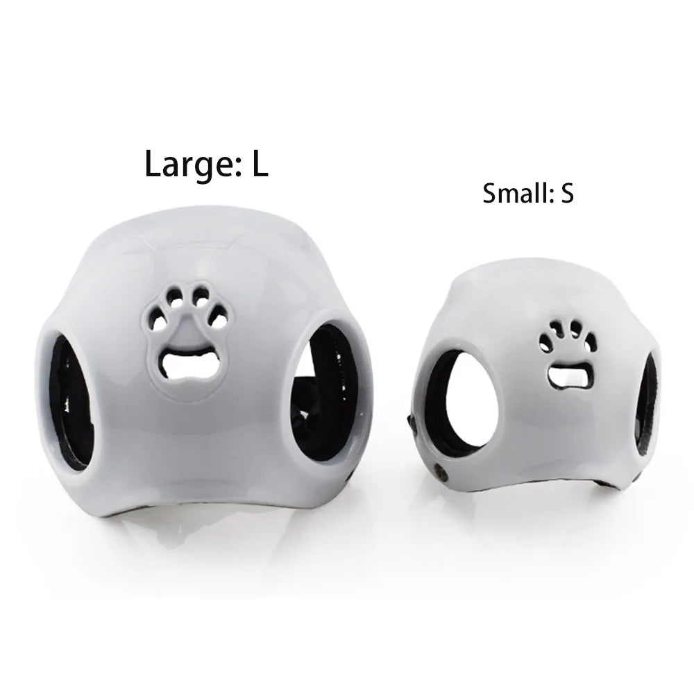 Lightweight Dog Safety Helmet with Ear Openings