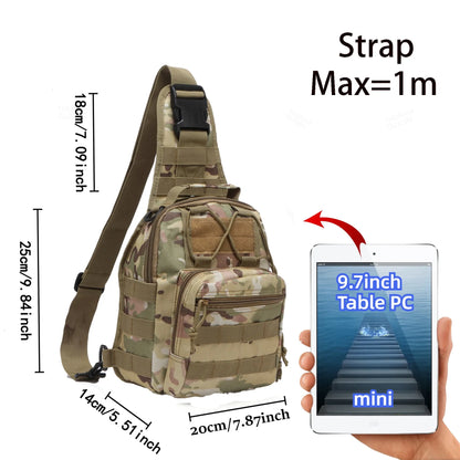 Waterproof Tactical Sling Backpack