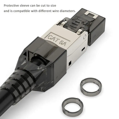 CAT6A CAT7 Shielded RJ45 Ethernet Plug