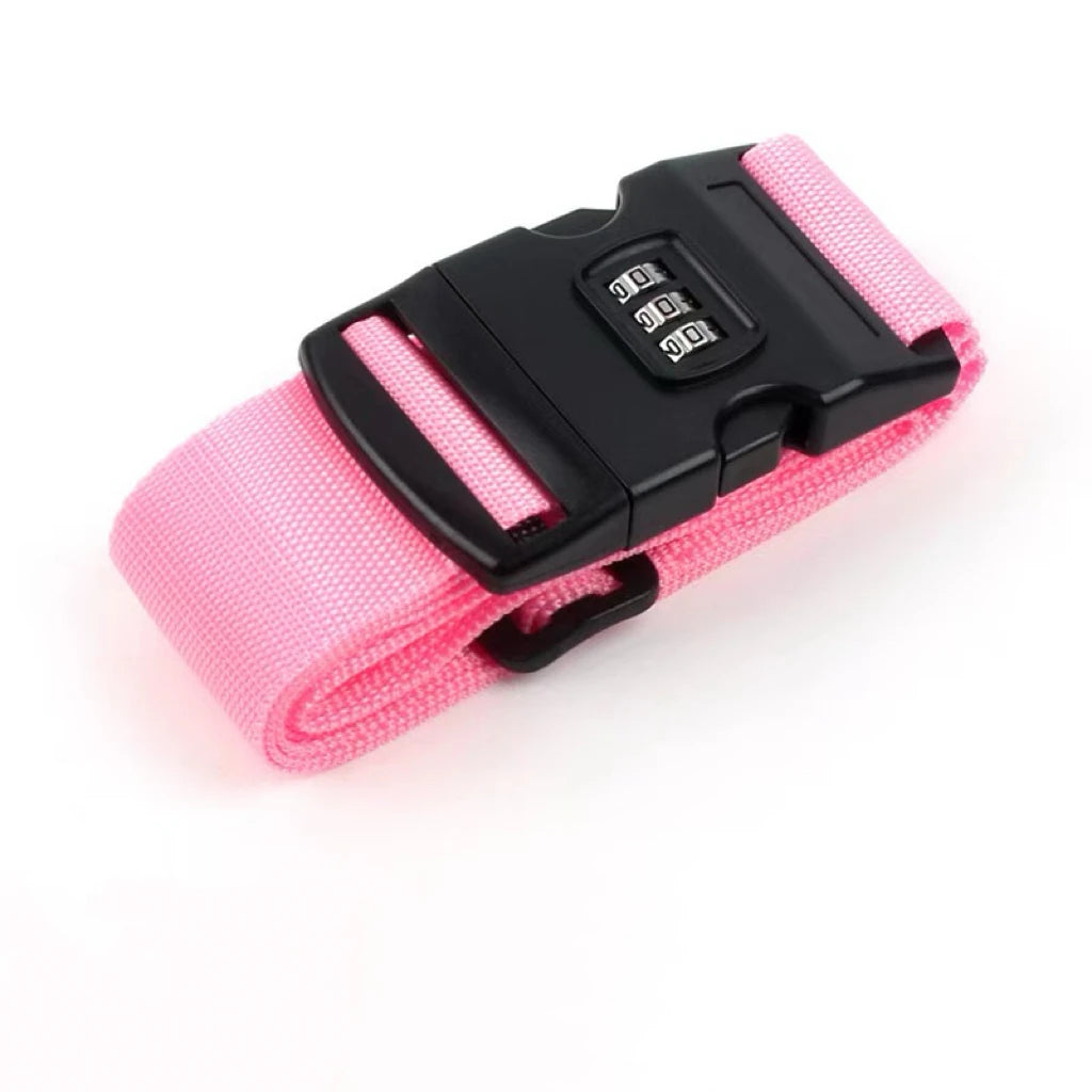 Adjustable TSA-Style Luggage Security Strap