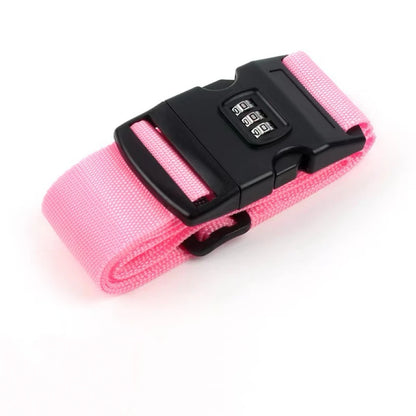 Adjustable TSA-Style Luggage Security Strap