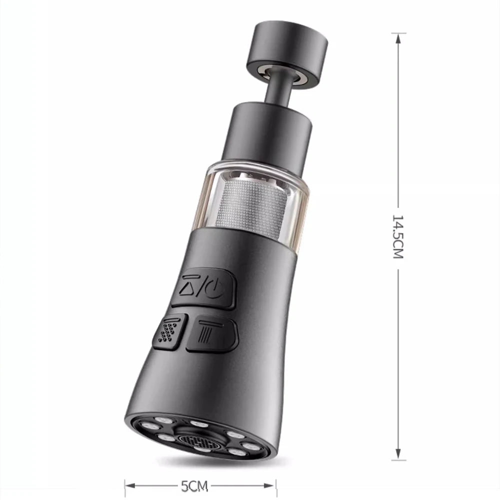 Rotating Faucet Aerator Filter