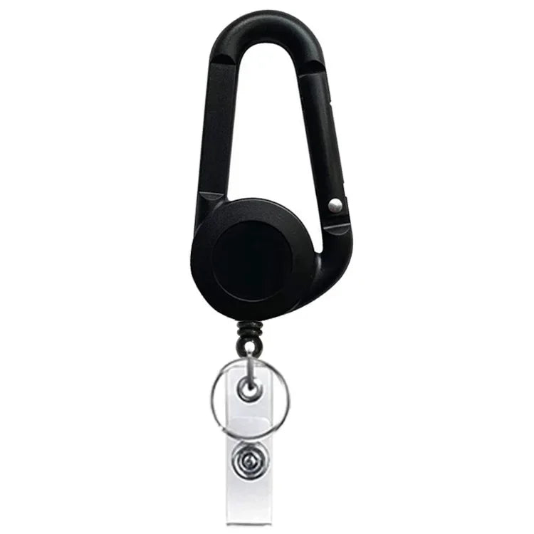 Retractable Badge Reel Keychain Clip