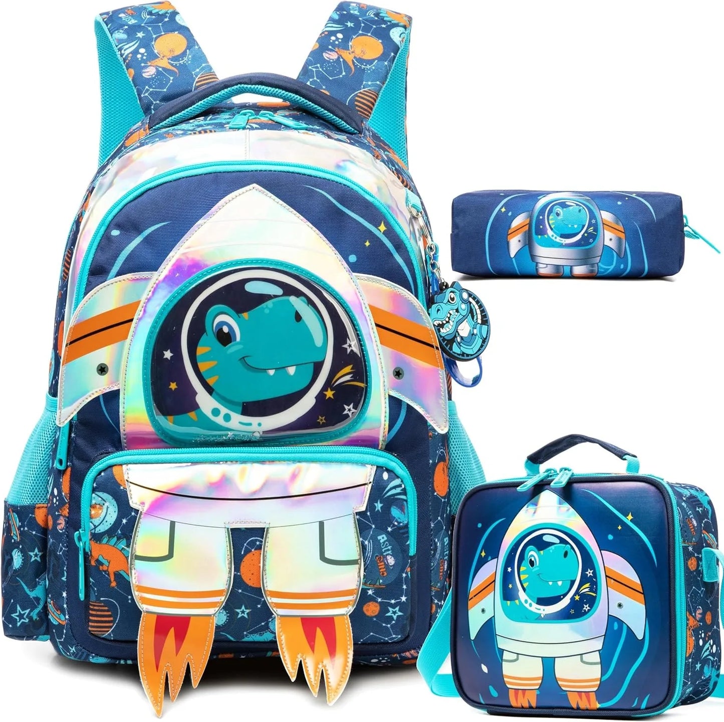 Girls School Backpack & Lunch Bag Set