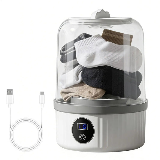 Portable Mini Washing Machine for Delicate Laundry