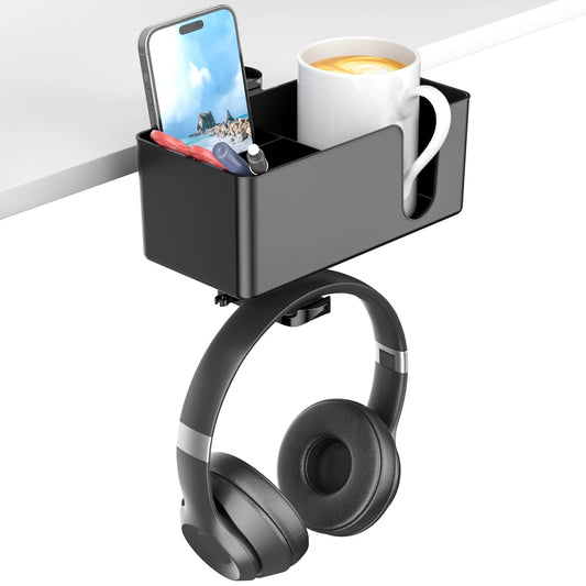 4 in 1 Desk Headphone Hanger Clamp