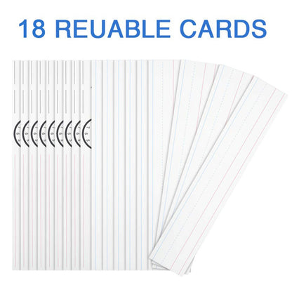 Double-Sided Desktop Pocket Chart for Classroom Learning