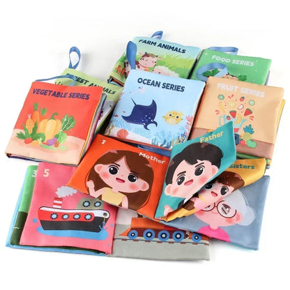 Soft Cloth English Baby Book