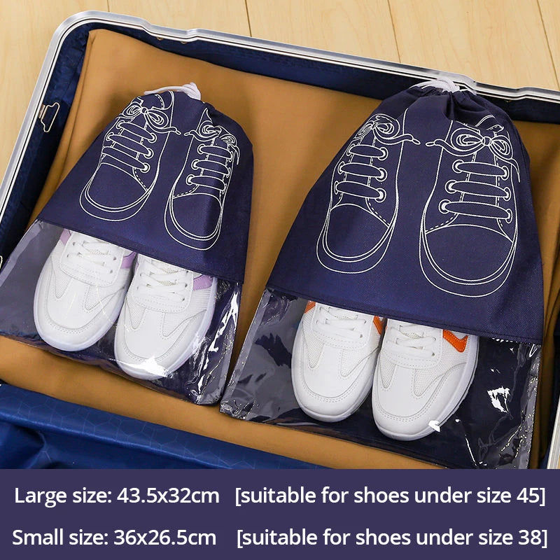 Reusable Travel Shoe Storage Bags