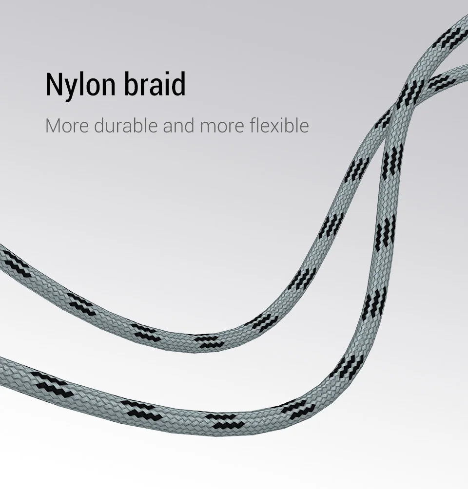 Braided Lightning Charging Cable