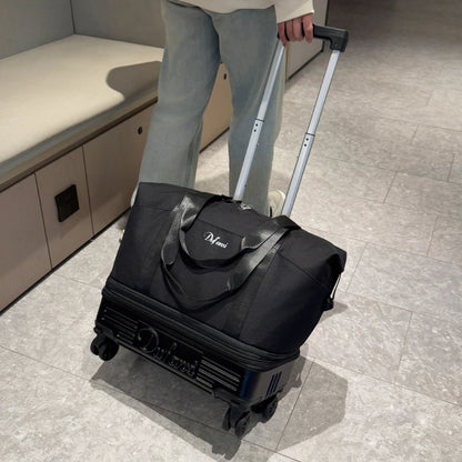 Foldable Wheeled Travel Luggage Bag