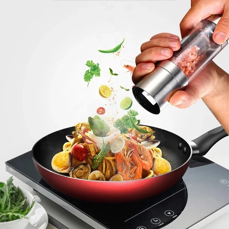 Manual Dual Salt and Pepper Mill