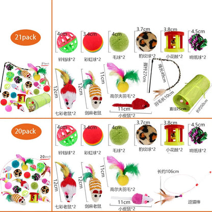 Kitten Toys Variety Pack – Interactive Cat Toy Set
