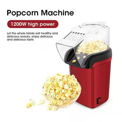 220V Compact Automatic Oil-free Home Popcorn Machine