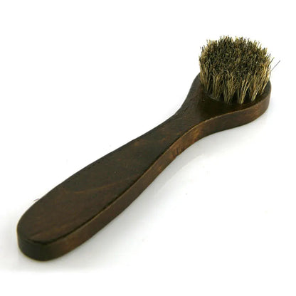 Long Handle Horsehair Shoe Brush