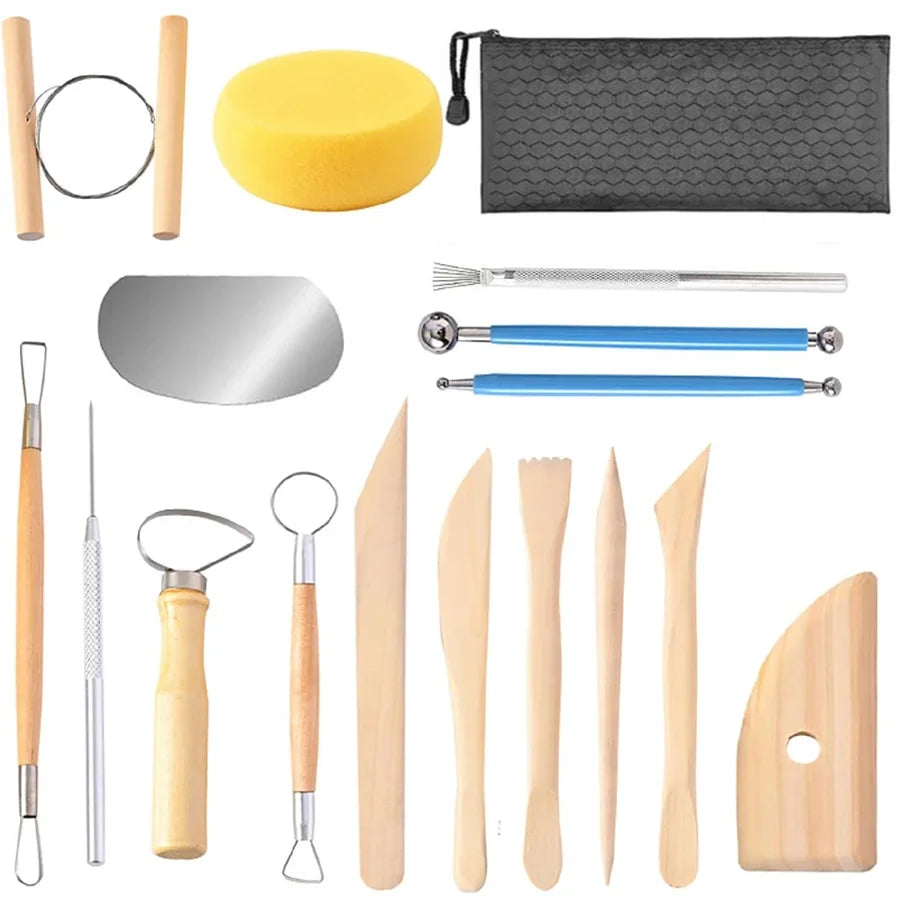 Pottery Sculpting Tools Set