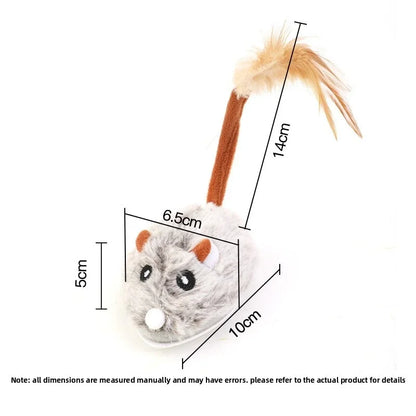 Interactive Moving Mouse Cat Toy