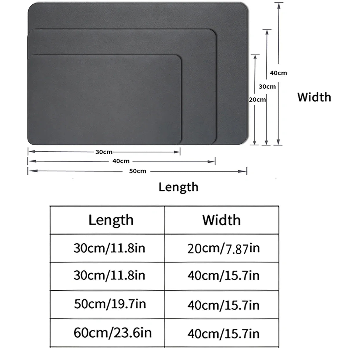 Absorbent Kitchen Drying Mat